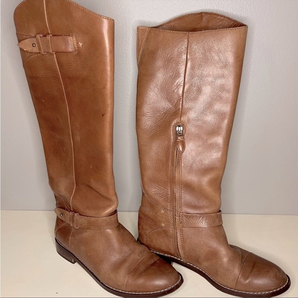 👢Halogen Leather Riding Boots-Size 6.5 - Picture 4 of 7
